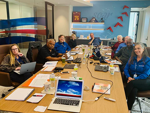 Edwards FCU B.O.D. strategic planning meeting October 22, 2022, Palmdale, California